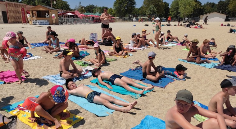 Journée à la base nautique : La plaine Tonique à Montrevel-en-Bresse