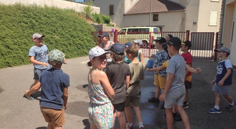 Journée à l'accrobranche à Givry