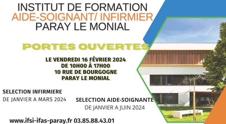 Portes ouvertes Institut de formation infirmier/aide-soignant