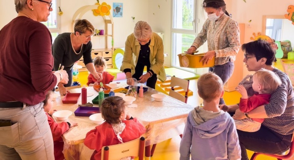 Atelier d'éveil du RPE à Charolles