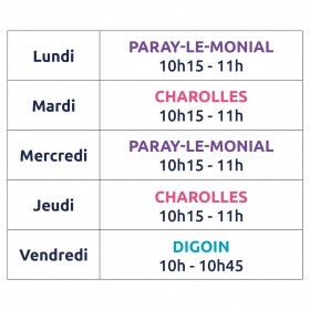 Horaires aquagym