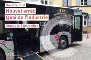 Une nouvelle desserte pour la navette PLM