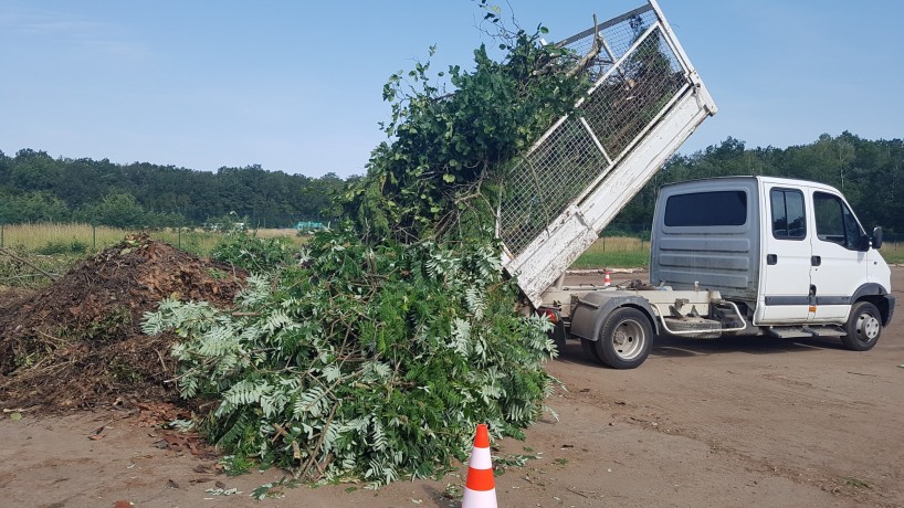Plateforme déchets verts : fermée le 11/10