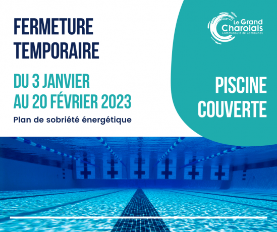 Fermeture temporaire – plan de sobriété énergétique