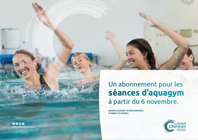 Nouvel abonnement pour l’aquagym !