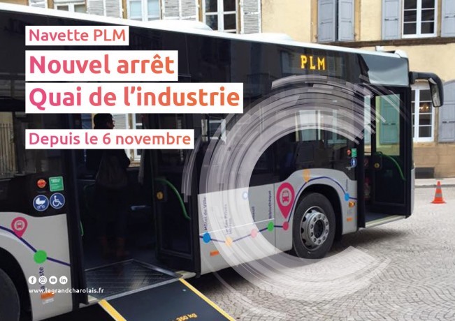 Une nouvelle desserte pour la navette PLM