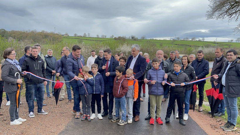 Inauguration : nouvelle voie douce à Charolles