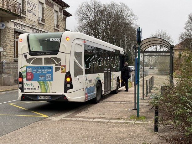 Le circuit du bus Le PLM dévié pendant les vacances