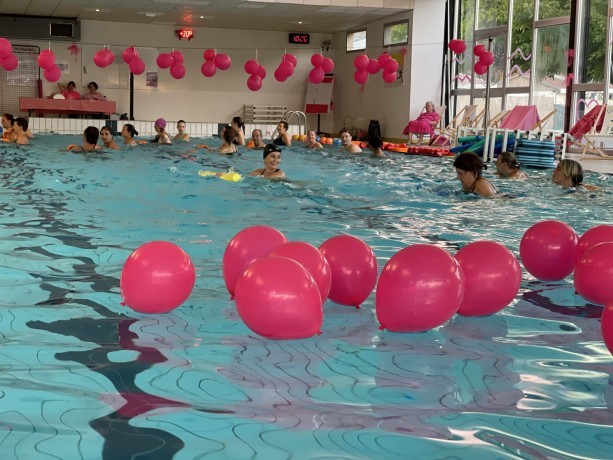 Octobre rose s'invite à la piscine le 22 octobre