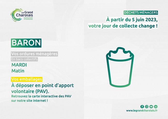 À partir du 5 juin, la collecte des déchets évolue !