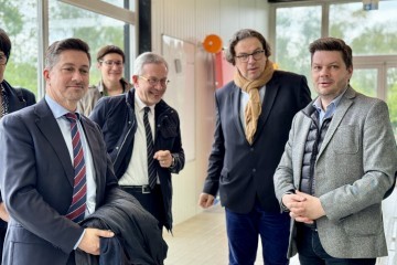 Le préfet Yves Seguy en visite en Grand Charolais