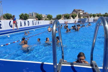 Orage : pas d'impact sur l'ouverture des piscines