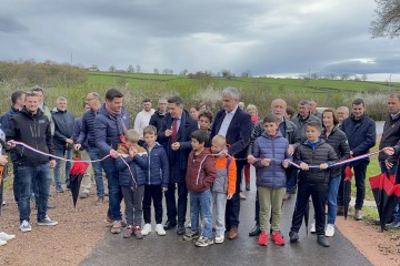 Inauguration : nouvelle voie douce à Charolles