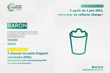 À partir du 5 juin, la collecte des déchets évolue !